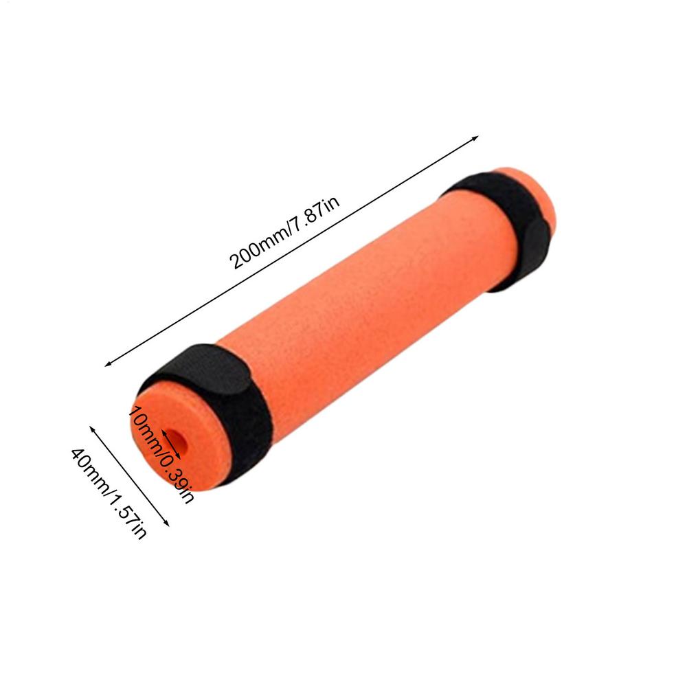 Rod Floats Fishing Poles 6PCS Foam Rod Floaties Kayak Fishing Rod Floater With Straps Fishing Gear Fishing Rod Floats Tubes оранжевый