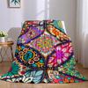 BohoBlend Flannel Blanket Warm Soft Halloween Christmas Couch Warm Cozy Decorative Decor Gift for All Season