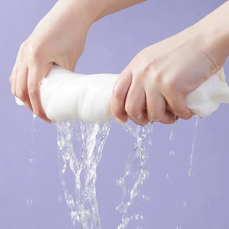 20 Piezas Toalla Mágica Comprimida Desechable Servilleta Pañuelo Viaje Camping Toallitas Pañuelo Moneda Solo Añadir Agua