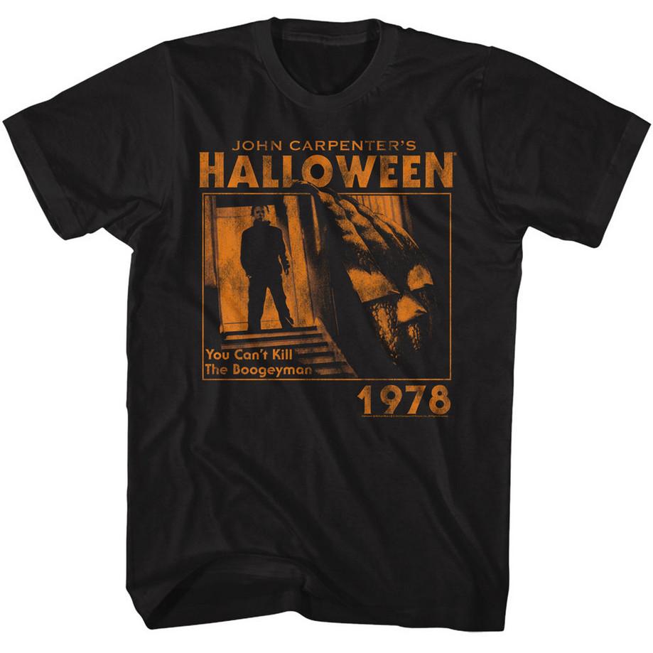 Halloween Michael Myers Horror Movie Print Cotton Short Sleeve TShirt Unisex Women Summer Vintage Streetwear Casual Tee Tops