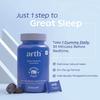 Arth Melatonin 5 mg Sleep Gummies Cranberry Flavour 30 Veg Gummies X Pack Of 2 Night Routine Support For Men And Women