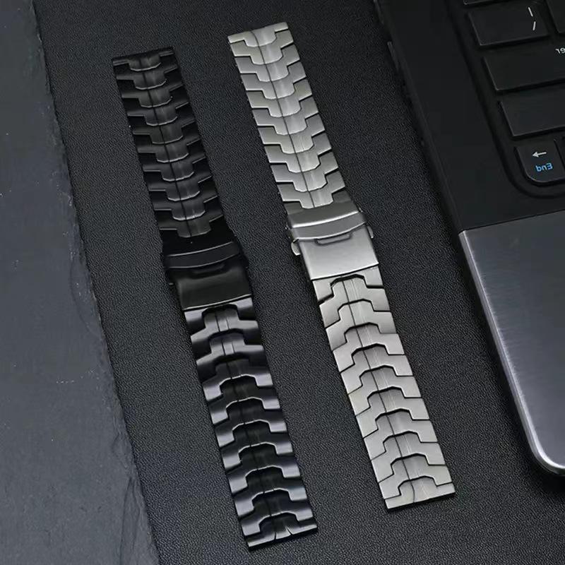 Stainless Steel Buckle Strap for Huawei iWatch - Iron Man Design