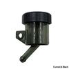 Universal Motorcycle Rear Brake Master Cylinder Clutch Petrol Oil Fuel Tank Fluid Reservoir For Honda For Kawasaki For Ducati