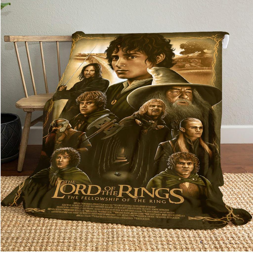 The Lord Of The Rings Throw Soft Comfortable All Seasons Blanket Perfect Gift Couch Office Nap Outdoor Travel Blanket