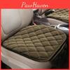 Plush Winter 1pc Anti Slip Auto Car Seat Cover Pad Lattice Pattern Cushion Chair