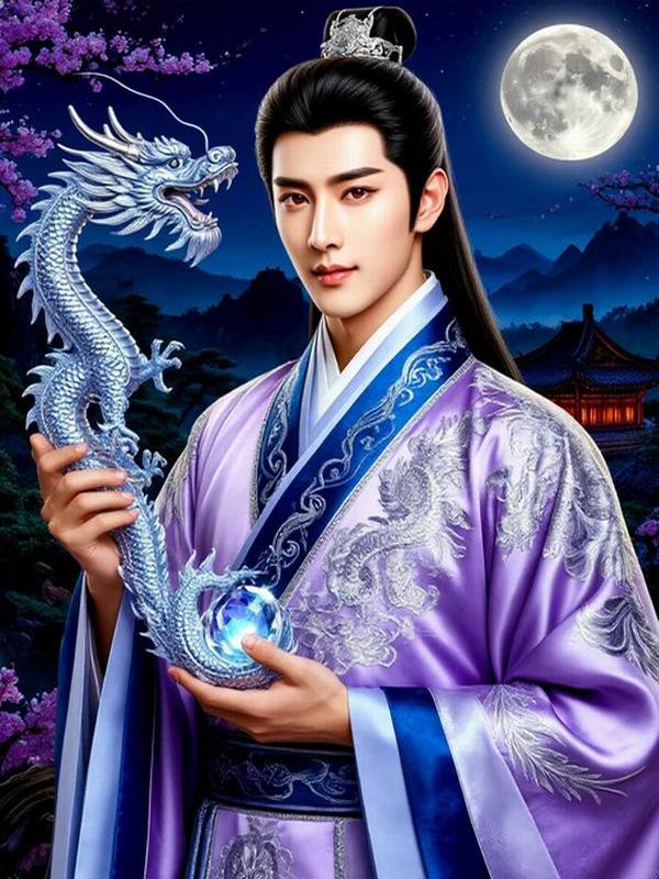 Diamond Painting New Collection Moon Chinese Man Dragon Diy Full Square Round Drill Rhinestone Embroidery Sale Mosaic Cross Stitch Kits