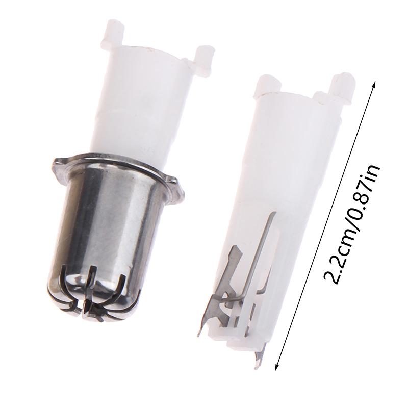 New 5PCS 22mm Nose Trimmer Heads Nose Hair Cutter Replacement Head 3-in-1 Shaver Black&White For Nose Clean Accessories