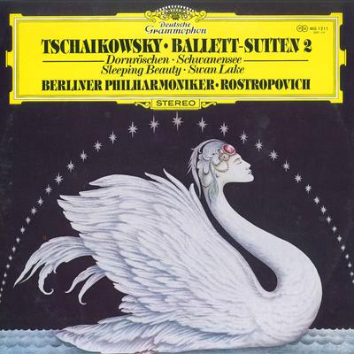 LP Record MSTISLAV ROSTROPOVICH, BERLINER PHI - Tchaikovsky: Ballett Suites 2 Sleep MG1211 DEUTSCHE GRAMMO Japan Obi Classical Used