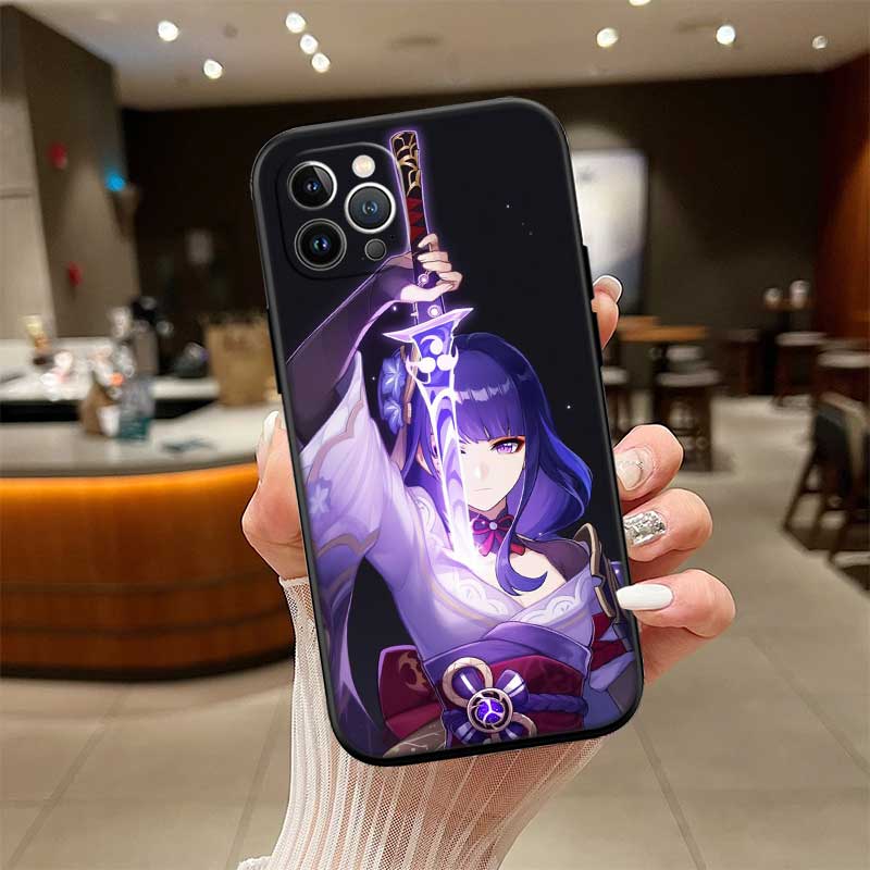 RE33 Genshin Impact New High-End Shell Phone Case for iPhone SE X XS XR 16E 17 11 Pro Max 8 7 6 6s Plus Air