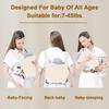 MIAO PAW Baby Sling Carrier,Baby Carrier Newborn To Toddler, Adjustable Breathable Carrier, Infant Hip Seat Carrier for Toddler Sling, Nursing Sling