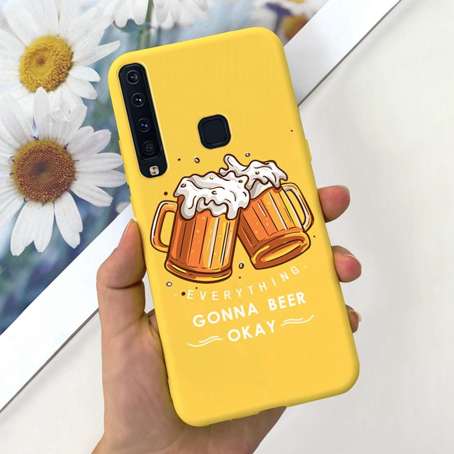 Hülle Für Samsung Galaxy A9 (2018) Niedliche Cartoon-Bonbonfarbene Weiche Silikon-Handyhüllen Für Samsung A9 2018 SM-A920F A9200 Bumper
