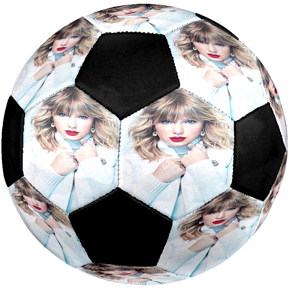 Taylor Theme Size 5 Soccer Ball, Suitable for Both Indoor and Outdoor Matches, a Gift Suitable for Everyone.