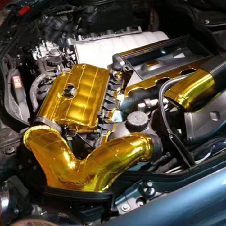 Hitzeschutzband Selbstklebendes Hitzebeständiges Band Wärmereflektierendes Klebeband