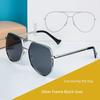 Polarized Sunglasses for Men, Oversized Frame, Stylish Driver's Sunglasses, Aviator Goggles, Large Face Glasses for Women, Trendy