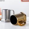 Creative Screw Shaped Mug Modern Home Afternoon Tea Coffee Cup Milk Cup Office Ceramic Water Cup Drinking Set Holiday Gift