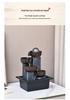 Popular Resin Water Feature: Small Zen Desktop Fountain for Wealth and Tranquility