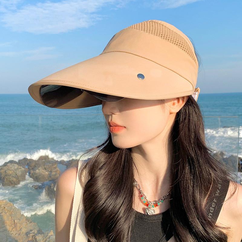Sun Protection Sun Hat For Women With Wide Brim Outdoor Uv Shield For Summer Outdoor Activities