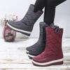 Fashion Fashion Snow Boots 2024 Winter Non-slip Waterproof Women's Boots New Casual Platform Keep Warm Zipper Women's Shoes Botas Mujer