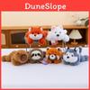 Carino Cartoon Mucca Anatra Rana Volpe Coniglio Accovacciato Peluche Giocattolo Per Decorazione Auto E Gioco Bambini