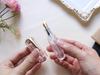 WANCHER PoChaCo Crystal Clear Mini Fountain Pen Crystal F Fine 1×one×wan (Cartridge type, Clear, Nib)