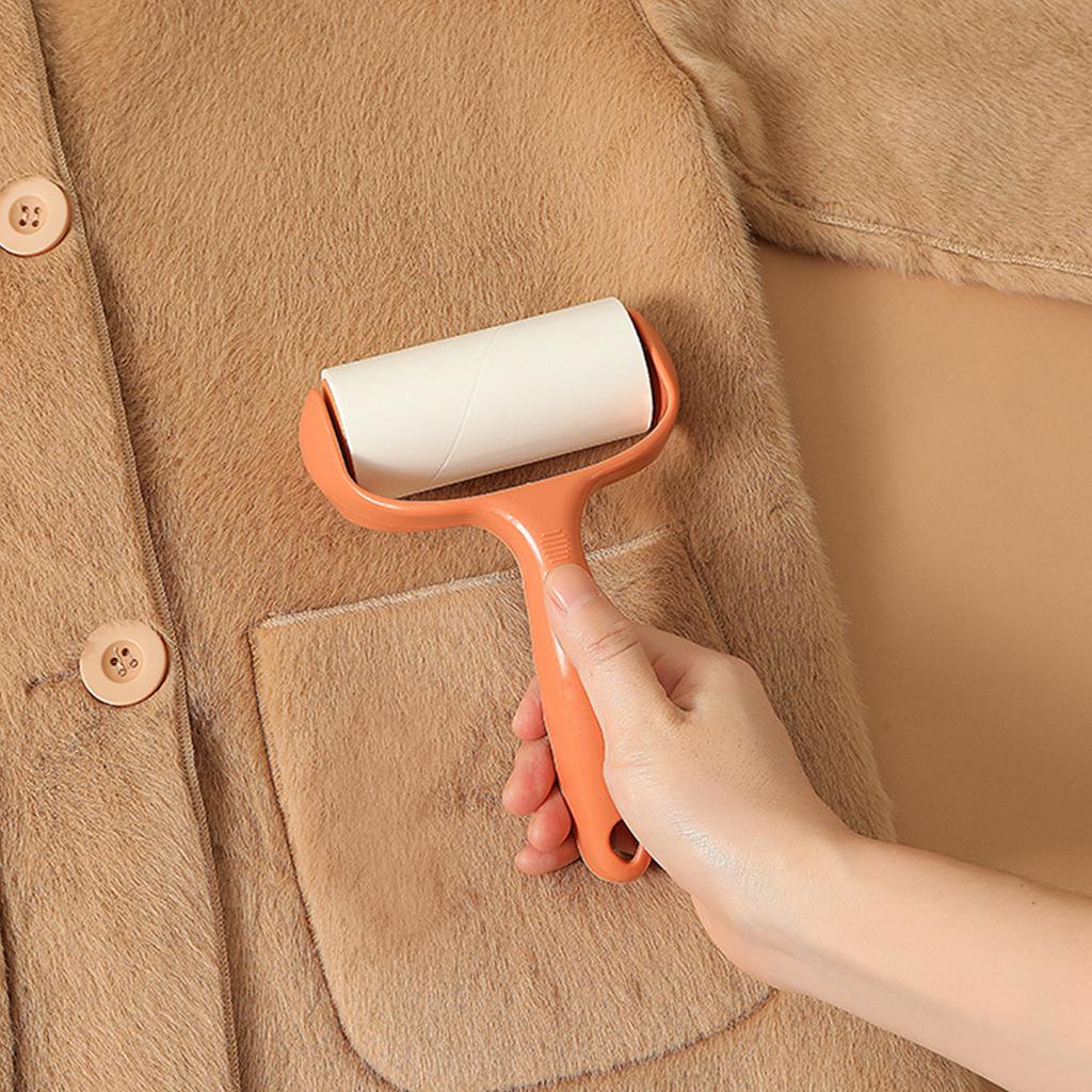 Tearable Lint Roller Sticky Roll Pet Hair Clothes Sofa Carpet Tousle Remover Replaceable Cleaning Brush Accessories Dust Wiper