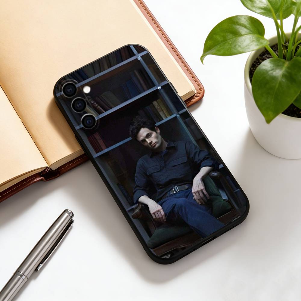 Joe Goldberg Phone Case Black Silicone Soft For Samsung Galaxy A73,A72,A71,A70,A53,A52,A51
