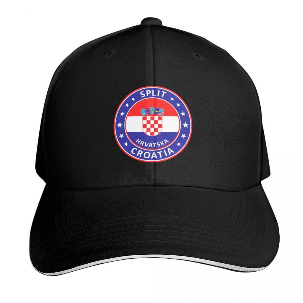 Split Croatia Hrvatska Baseball Cap Thermal Visor Hat Beach New In Hat Ball Cap For Girls Unisexs