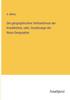 Książka Die Geographischen Verhaeltnisse Der Krankheiten, Oder, Grundzuege Der Noso-Geographie