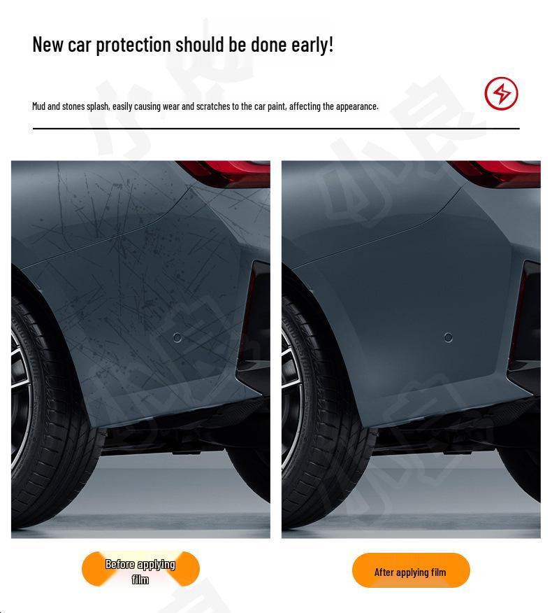 Avatr 11 TPU Transparent Front & Rear Film: Car Scratch Protection