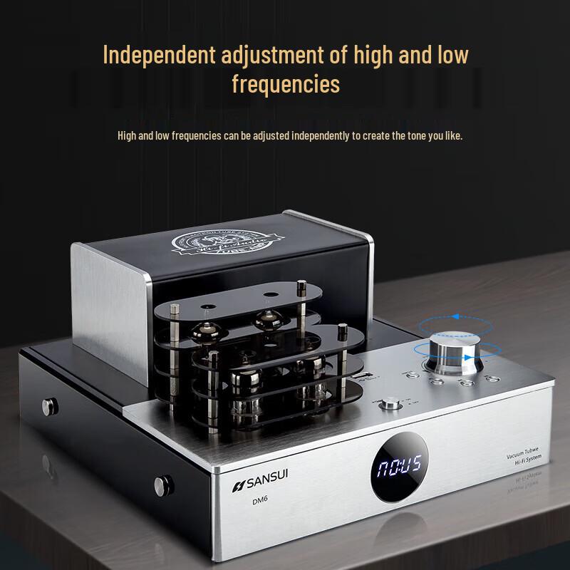 SANSUI Q16 HIFI Tube Amplifier Audio System CN plug (adapter included)