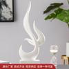 Modern Minimalist Flame Bird Resin Decorative Sculpture Office Living Room Entryway Home Decoration Gift