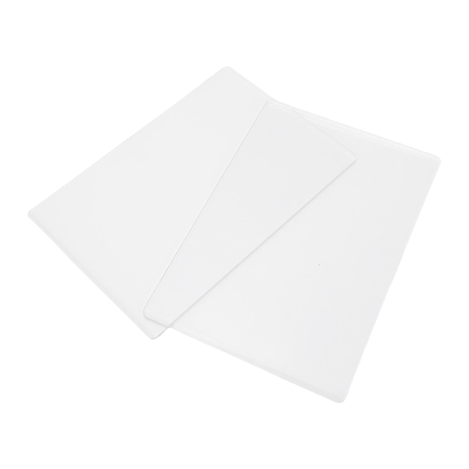

2PCS Cutting Pads for Die Cutting Machine PC A5 Clear Die Cutting Plate for Embossing Crafting Scrapbooking