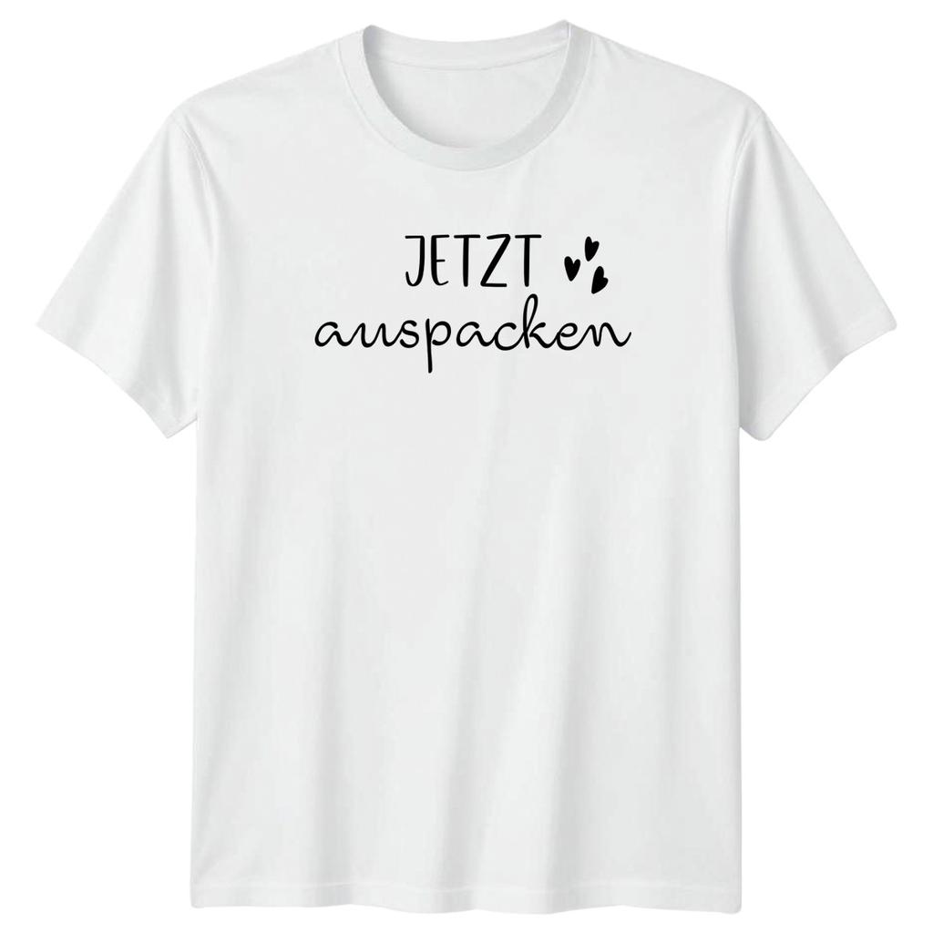 Jetzt Auspacken TShirt GerUnisex Language Gifting Christmas Gift For Him And Her