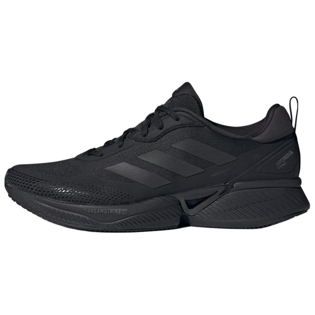 Adidas Supernova Eterno Soft Comfortable Non-Slip Durable Low-Top Running Shoes Unisex Running Shoes Black JP9699