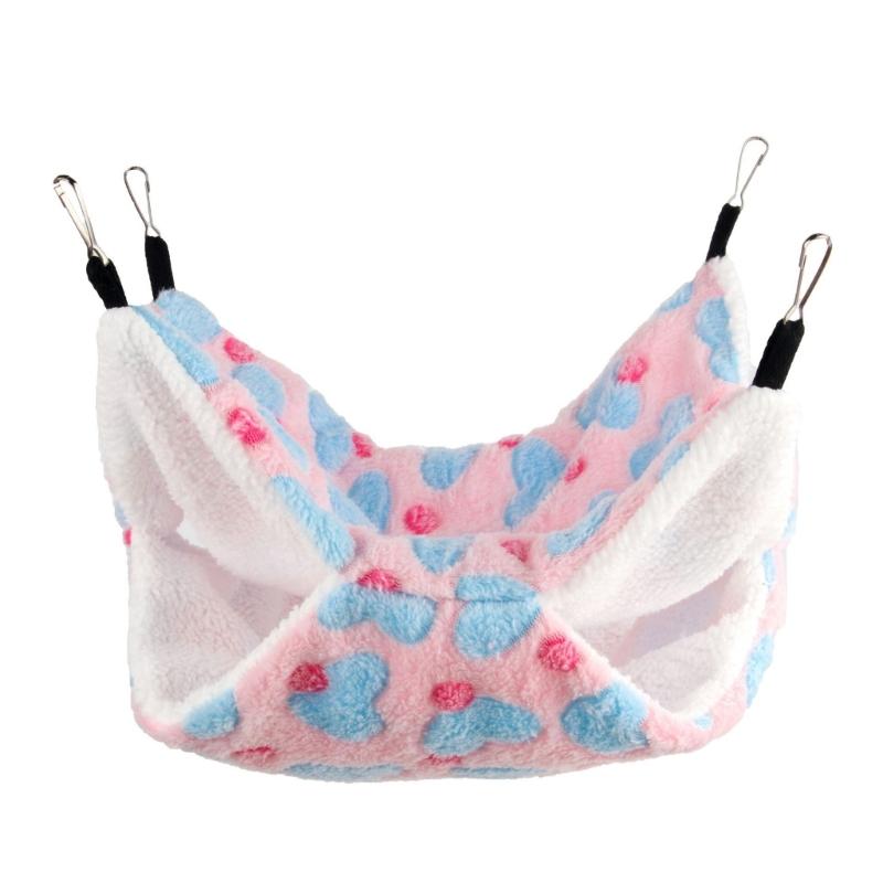 Игрушка-домик для грызунов Хомяк Песчанка Гамак Укрытия Среда обитания питомца Кровать для Хорьков Хомяков Морских свинок 20X20cm