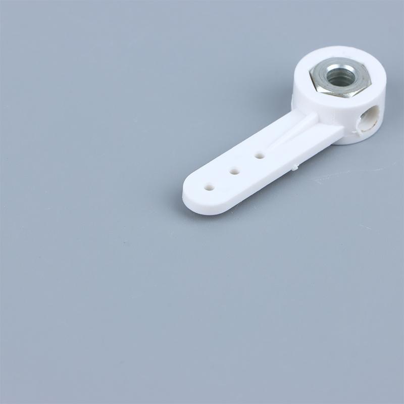 1 Set Landing Gear Front Wheel Steering Steering Arms+Mounts Suitable For Rc Fixed Wing Aircrafts Diy Parts