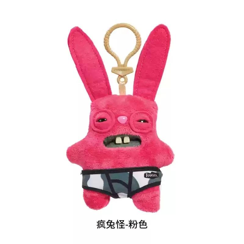 Genuine Fuggler Teeth Monster Plush Doll Toys Funk Teeth Treasure Ugly Monster Funny Toy Backpack Pendant Adult Kids Toy Gifts