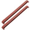 2pcs Guide Rail Drawer Drawer Slides Wardrobe Runner Cabinet Storage Box Slide Rail Telescopic Track Cupboard Locker Hardware
