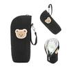 Insulated Baby Bottle Bag Bear Graphic Design Portable Bottle Carrier Breast Milk Storage Temperature Control Travel Daycare Organizer