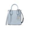 MICHAEL KORS Mercer Leather Tote Bag , Shopping Bag , Handbag Mini Women's Blue (Unisex) Handbags 35H1SM9C0L PALE BLUE