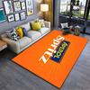 Orange Aperol Spritz Logo Design Suitable As a Non-slip Mat for the Living Room or Bedroom Sofa