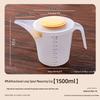 Multifunktionaler 1500ml Messbecher zum Backen mit Sieb