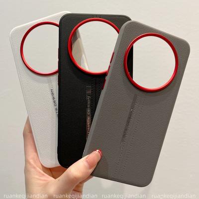 Für Honor Magic8 Lite Hülle Matt Hart Luxus Leder Anti Fall Schutzhülle Für HONOR X9D X70 Schale Stoßfester Stoßfänger