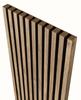 Acoustic Wall Panel Mebano PRO Stirling Oak with Black HDF Backing 4x (18.5x240 Cm)