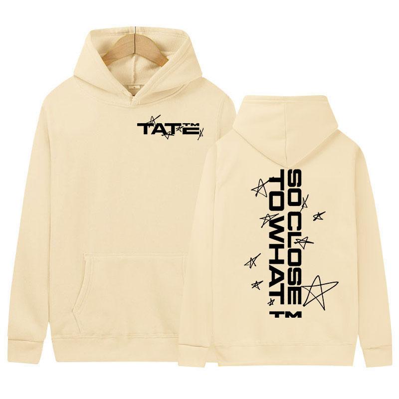 Tate McRae So Close To What Tour Nowe Nadruki Bluzy Hip Hop punk gotycki Pulower Bluza Unisex High Street moda Codzienna z Kapturem