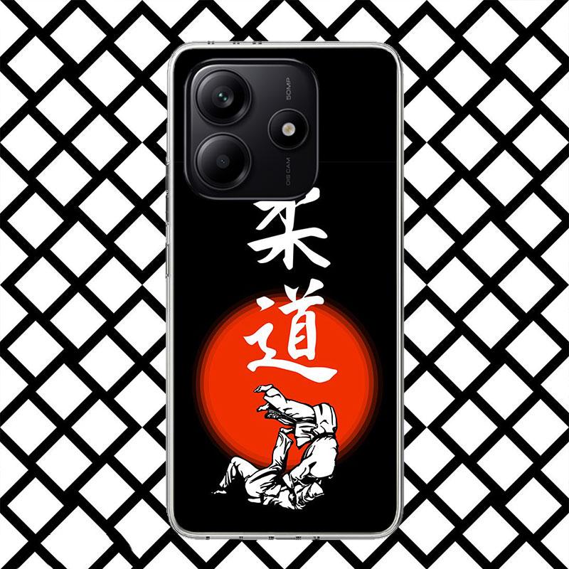 Judo jiu jitsu BJJ Brazilian Phone Case for Xiaomi Redmi Note 15 14 14S 13 12 12S 11 Pro Plus 11E 11T 11S 10S 5G Soft Cover Fund