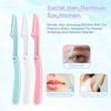 6PCS Eyebrow Razor for Women, Portable Dermaplaning Razors Tool, Foldable Facial Razors with Protective Cover, Compact Design, Unisex, Suitable for
