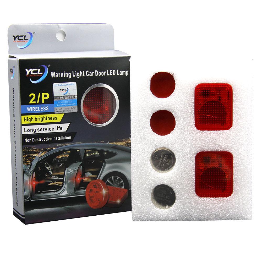 High-Brightness LED Car Door Warning Light, Easy Install, Universal Fit