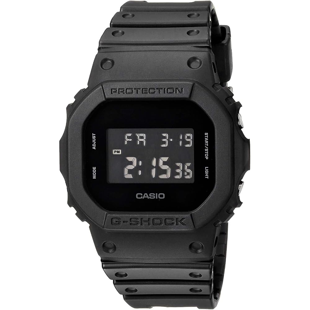 Casio G-Shock Solid Colors Unisex Watch DW-5600BB-1 Black [Parallel Imported]