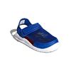 Adidas Fortaswim Space Leather Comfortable Versatile Flat Childrens Sandals Kids Sandals Blue Orange White AC8253
